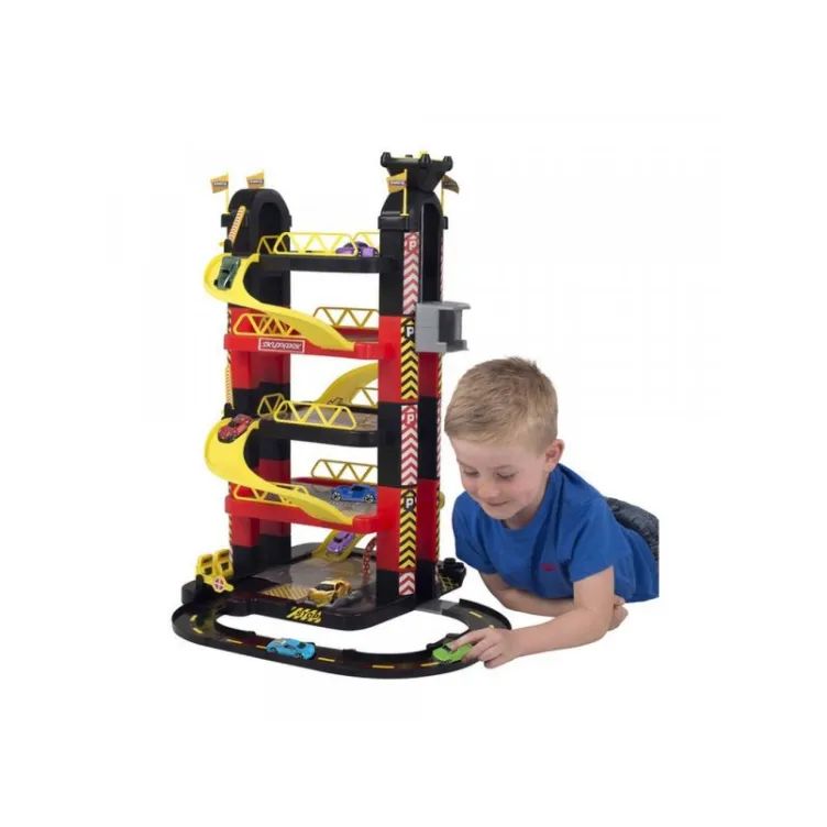 Teamsterz set garaza sa kulom i 15 autica