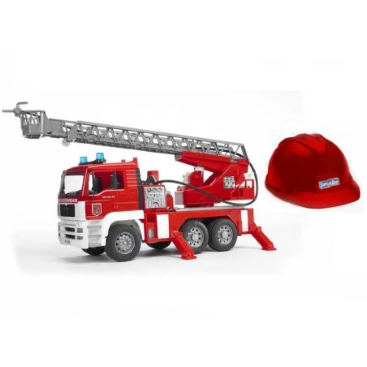 Bruder Kamion vatrogasni MAN TGA + šlem 