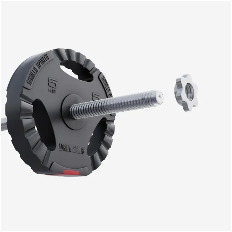 Plastični teg sa rukohvatima 5 kg