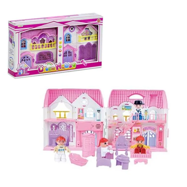 Kućica set sa nameštajem i figurama sa svetlom i zvukom 539883