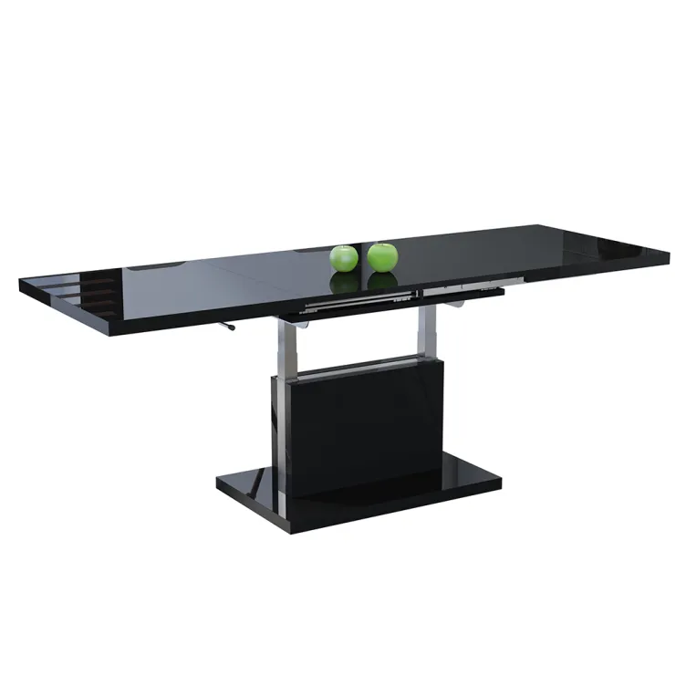 Multifunkcionalni Sto Aston Glossy Crni