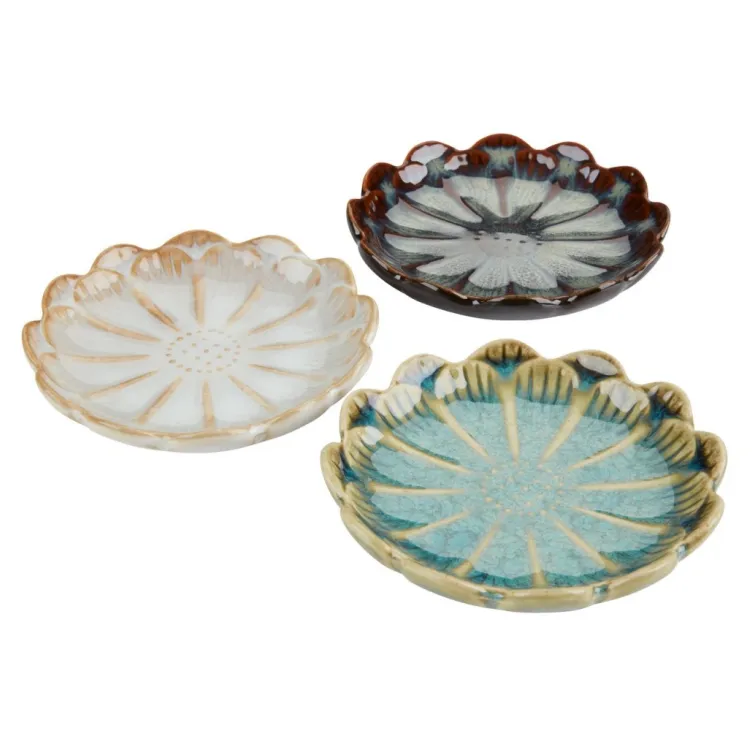 Posuda za kupatilo plava braon bela