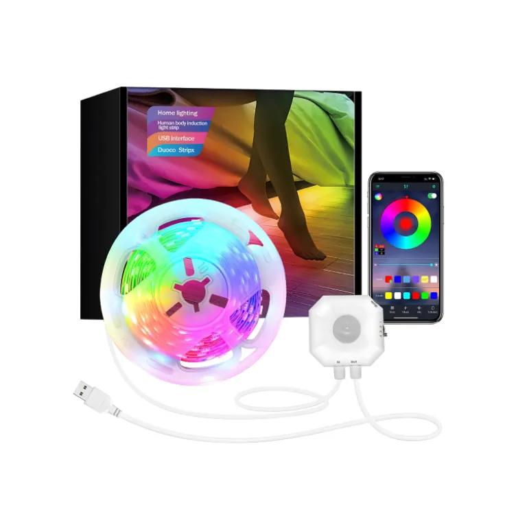 RGB LED traka sa senzorom 3m