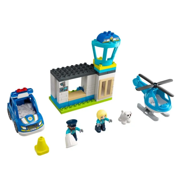Policijska stanica i helikopter Lego Duplo Town