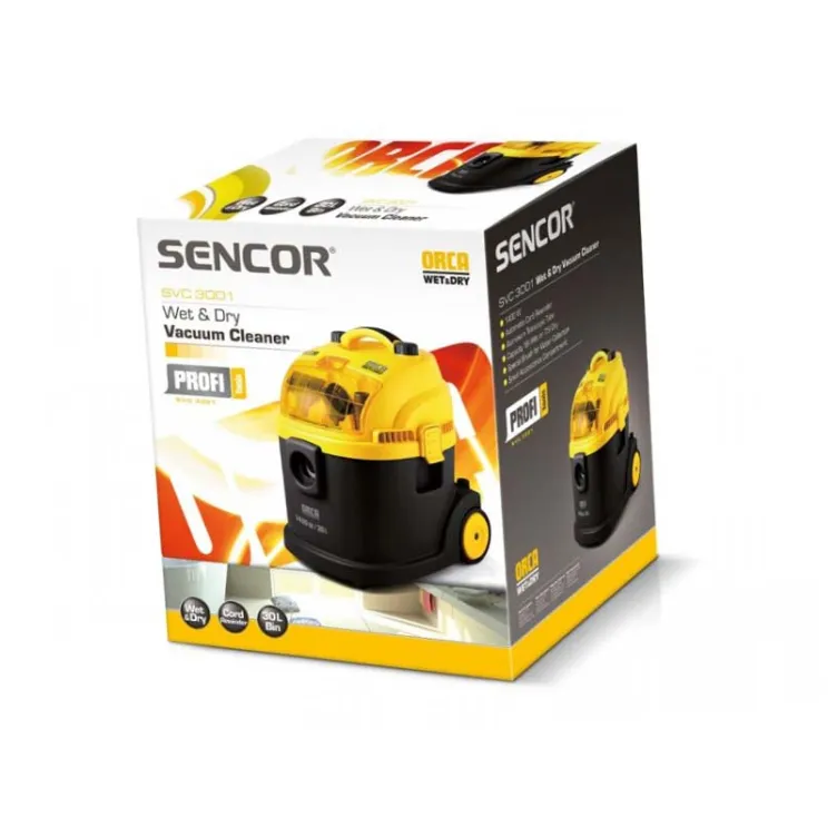 Usisivač za mokro i suvo usisavanje Sencor SVC 3001