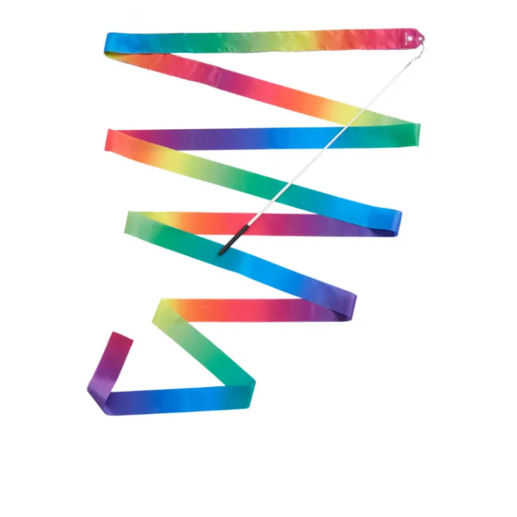 Traka za ritmičku gimnastiku više boja 6m 