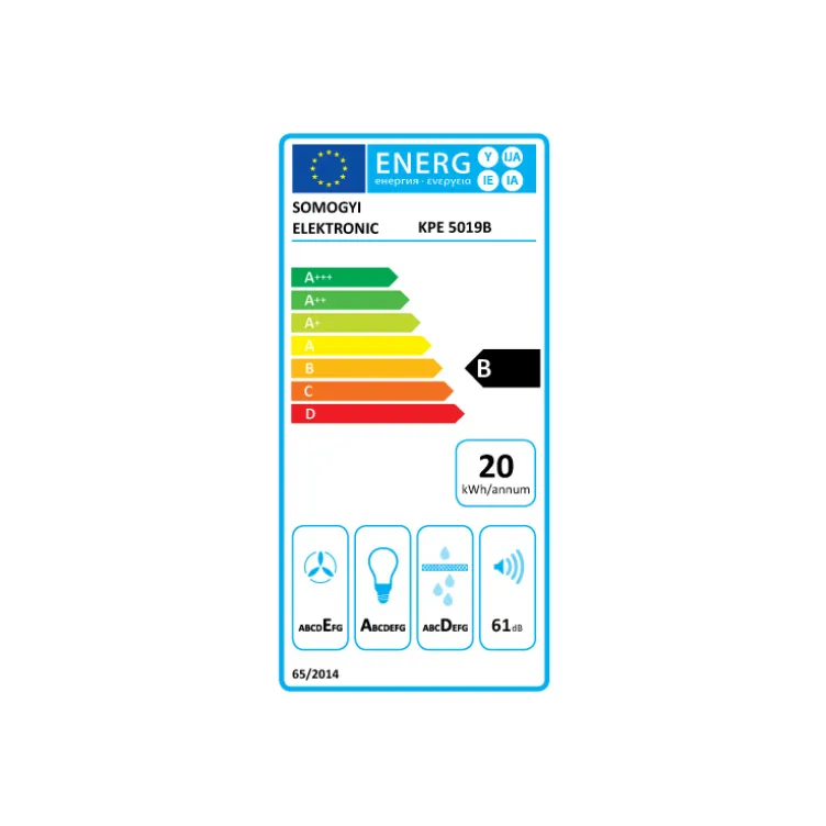 Aspirator STORM crni 38W KPE5019B