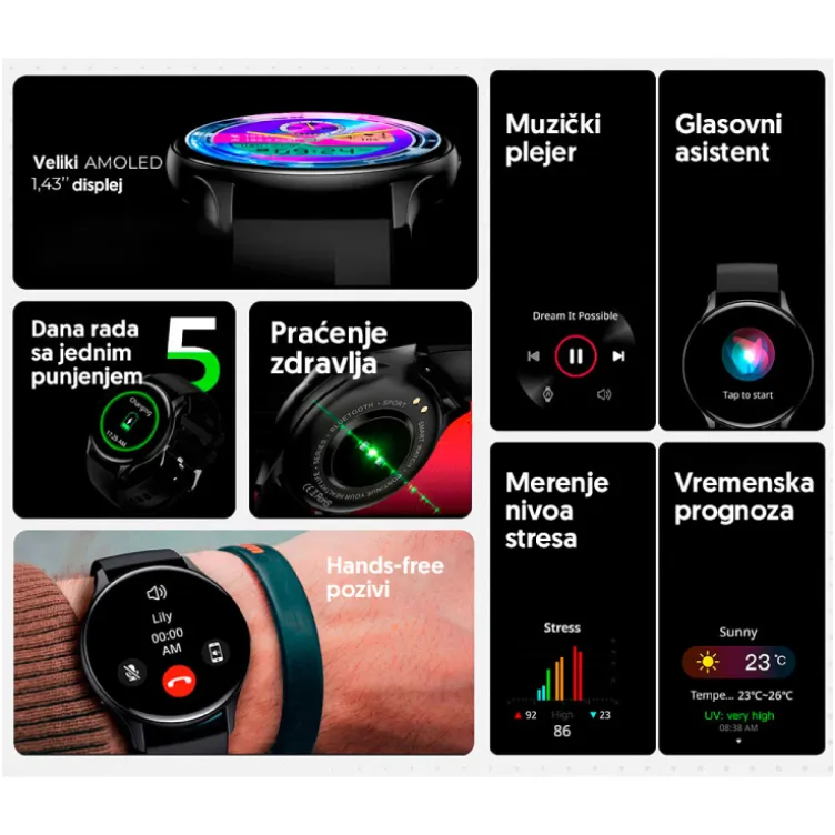 Pametni sat CORE KSIX-BXSW16R