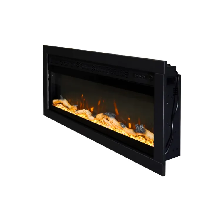 PROSTO električni 60" 2u1 multikolor kamin 2000W