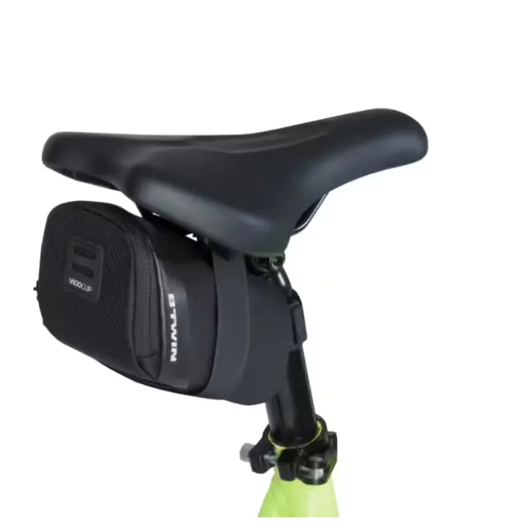 Crna biciklistička torbica Btwin 