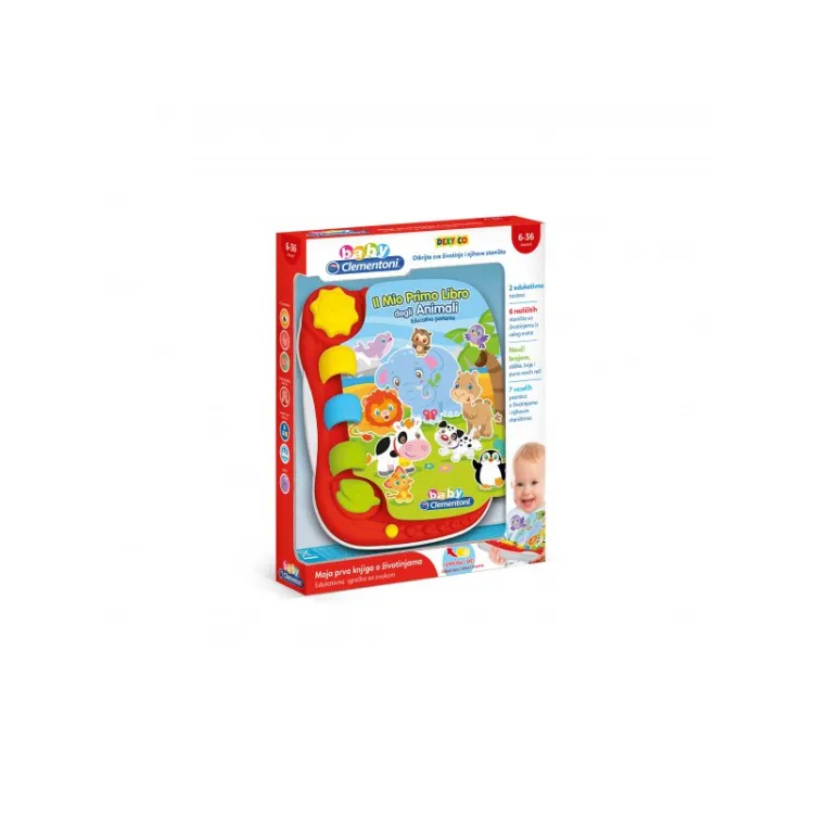 Interaktivna knjiga sa zivotinjama 