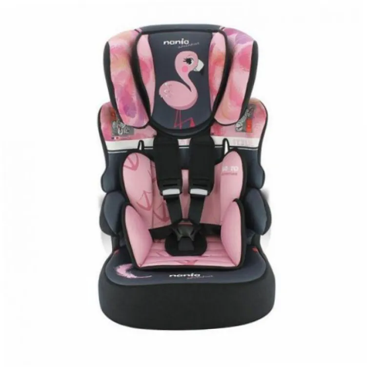 Auto sedište Nania a-s Beline 1/2/3 (9-36kg) Flamingo