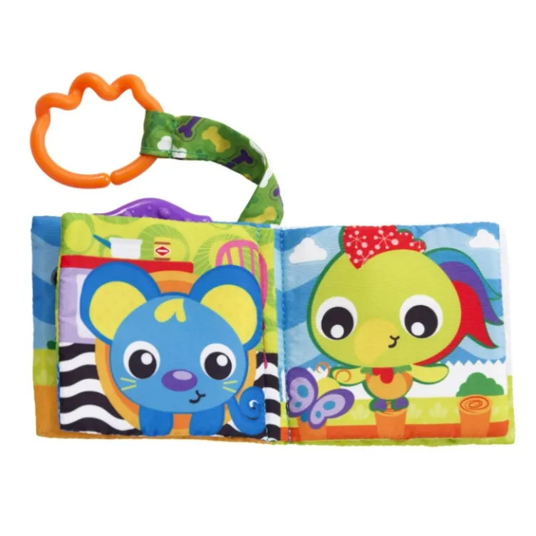 Playgro knjiga za zubiće dan na farmi