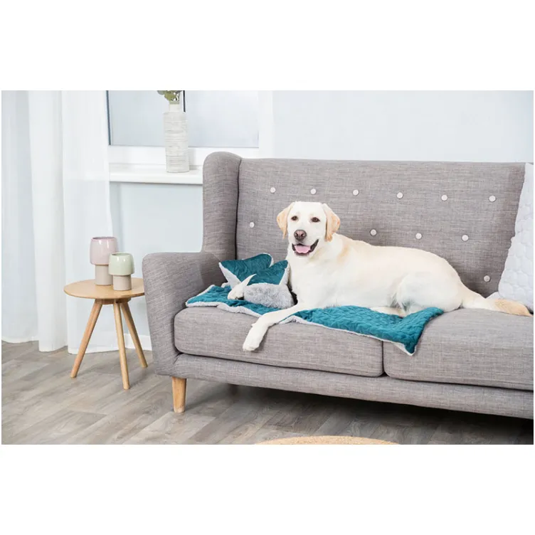  Ćebe prostirka za pse 100cm Estelle petrol