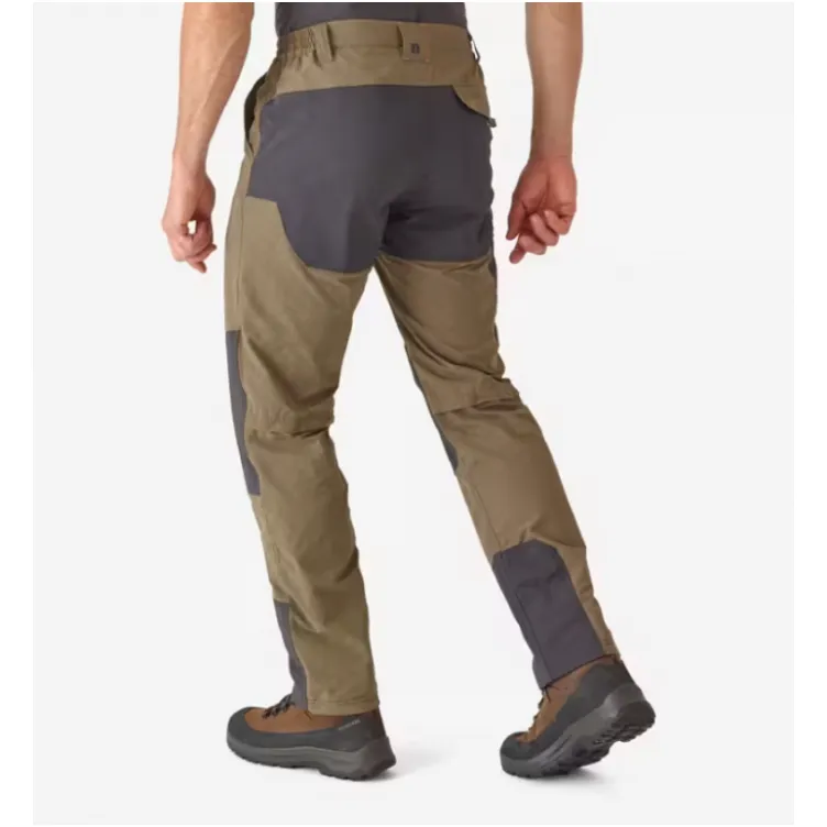 Braon izdržljive i prozračne pantalone 520 smedja/siva 