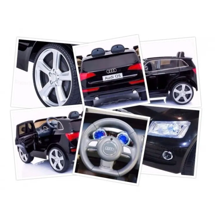 Autić na akumulator Audi Q5 230 licencirani Crni