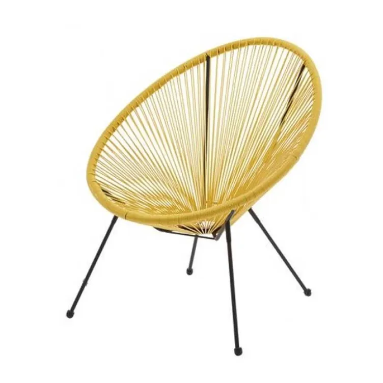 Baštenska stolica Lounge žuta