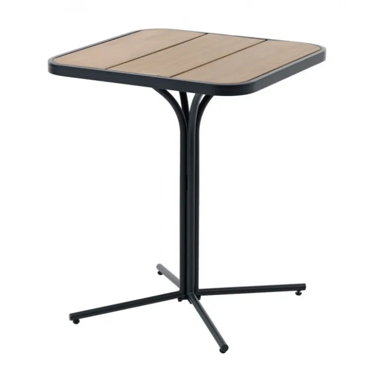 Baštenski sto 58 cm x 58 cm bež