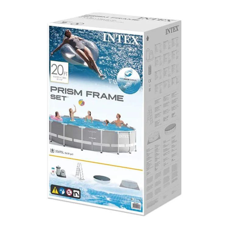 Bazen za dvorište Prism Frame 610x132cm 