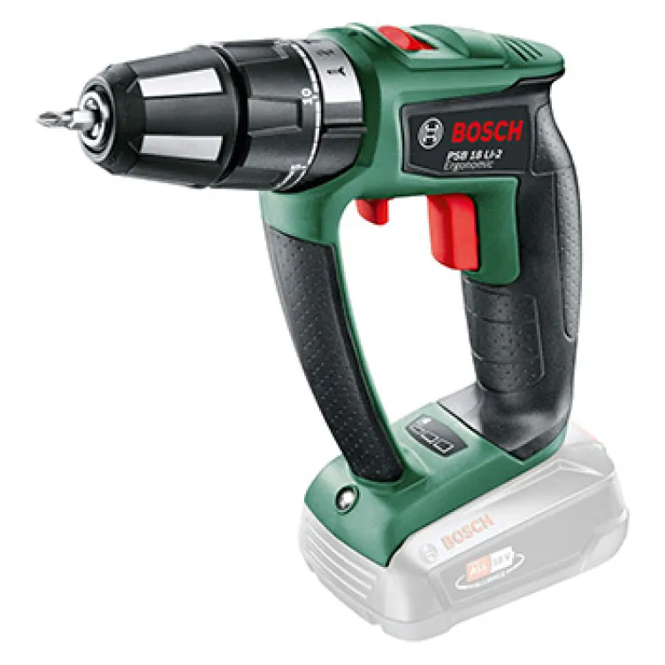 Akumulatorska vibraciona bušilica-odvrtač Bosch PSB 18 LI-2 Ergonomic Solo