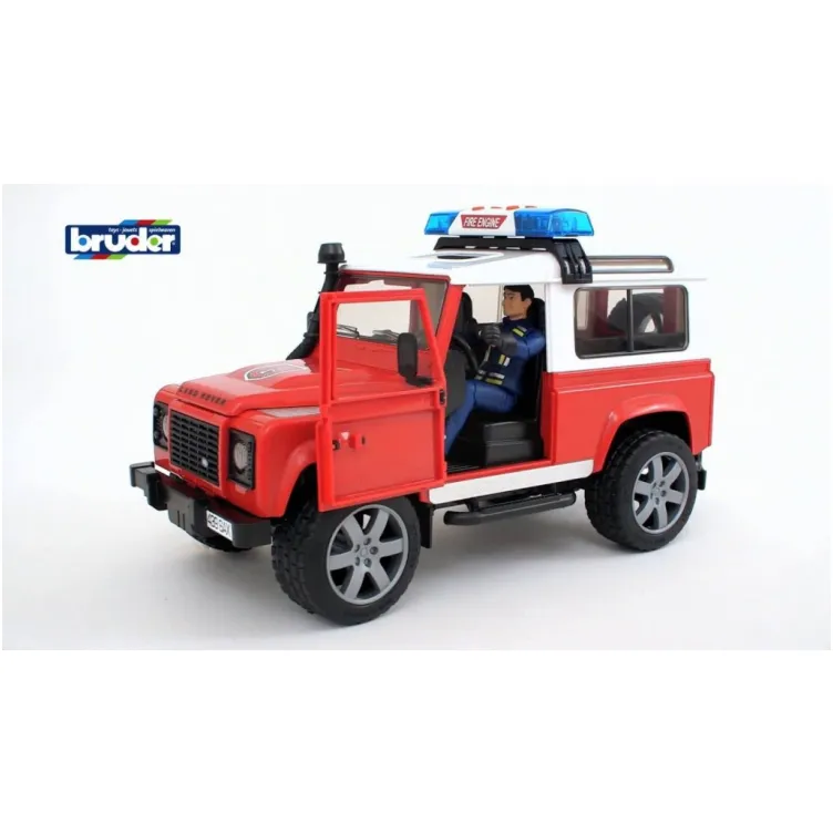Bruder džip vatrogasni Land Rover Defender