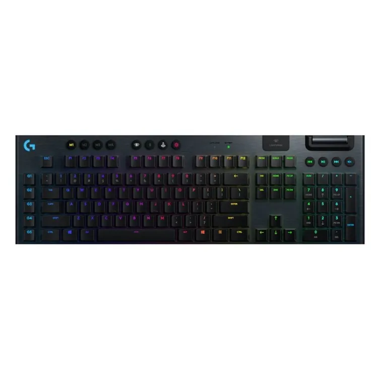 Logitech G915 LIGHTSPEED Wireless RGB Mechanical Gaming Kbd - GL Tactile- Carbon