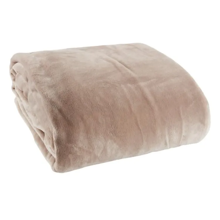 Ćebe flanel 200x220 BRAON