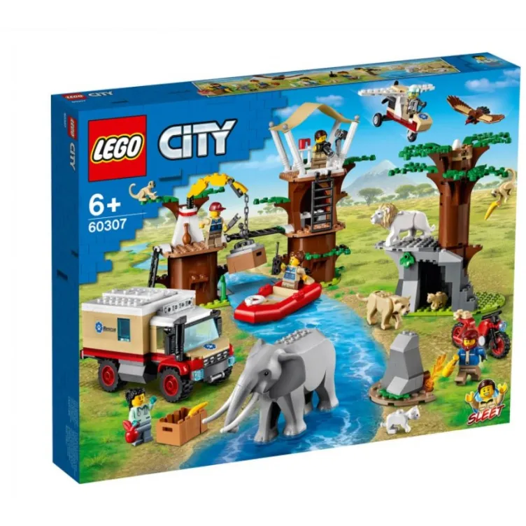 Lego City Kamp za spašavanje divljih životinja 60307