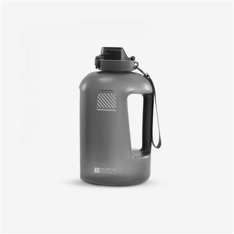 Flaša za bodibilding od 2,2 L siva 