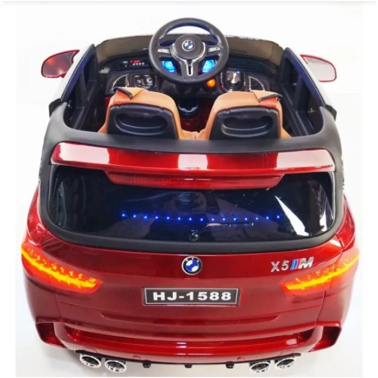 Dečiji auto na akumulator BMW X5 sa kožnim sedištem i mekim gumama