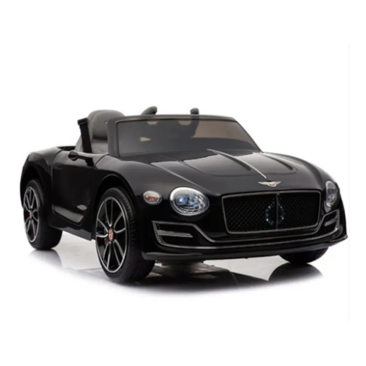 Dečiji auto na akumulator licencirani Bentley EXP 12 2018 crni sa kožnim sedištem