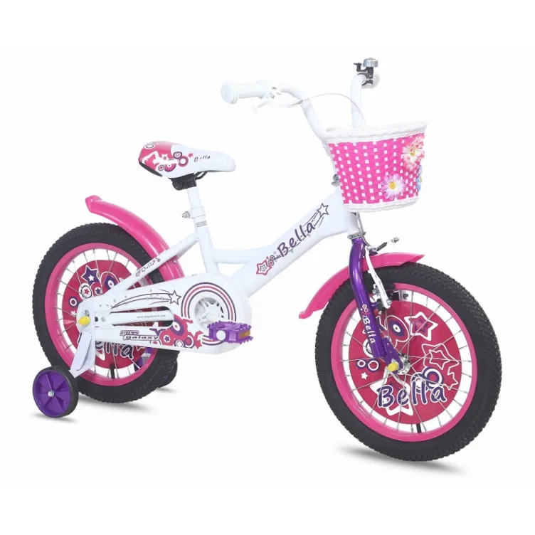 Dečiji bicikl Bella 16in bela-roza