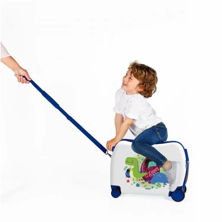 Dečji ABS kofer za vožnju Dinos Movom 