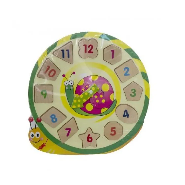 Drveni sat sa zivotinjicama BE108620 