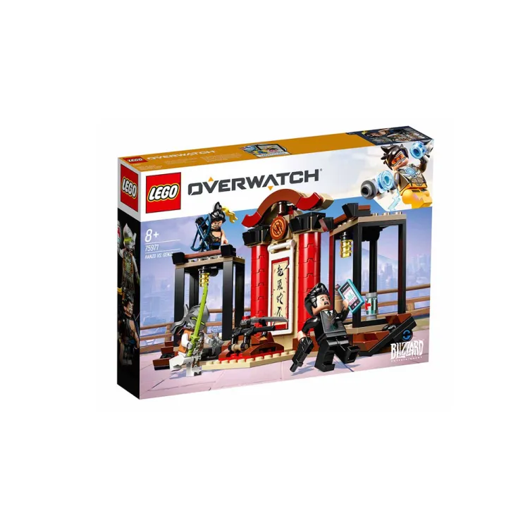 Lego Overwatch Hanzo vs Genji