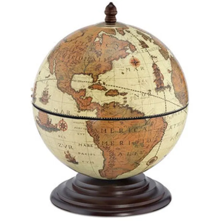 Globus Bar 33 cm Alfeo Safari Zoffoli
