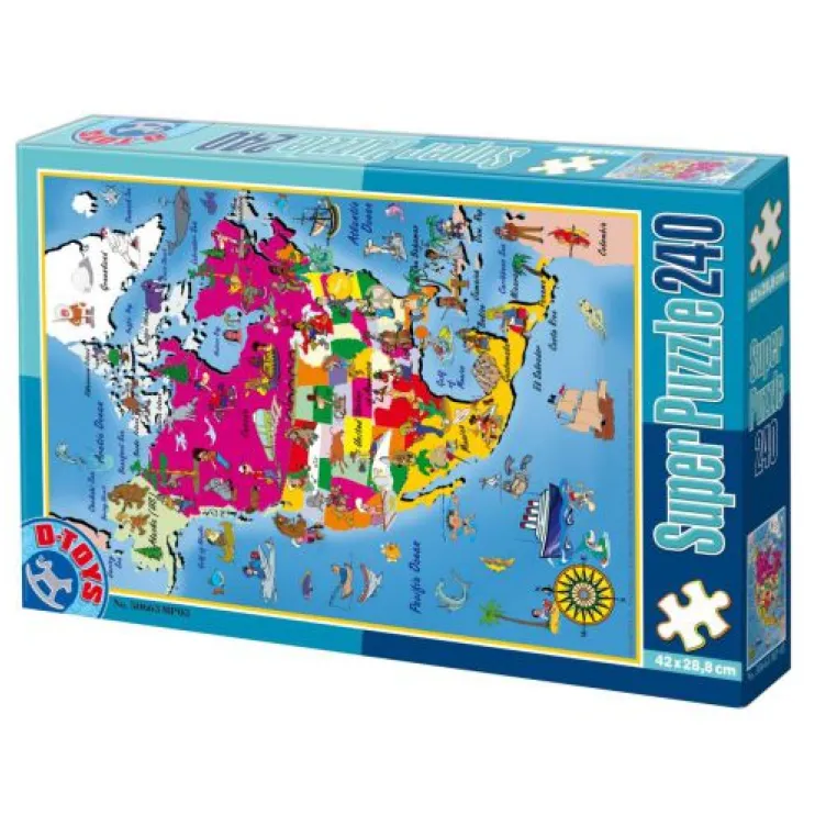 Super puzzle 240pcs maps 03