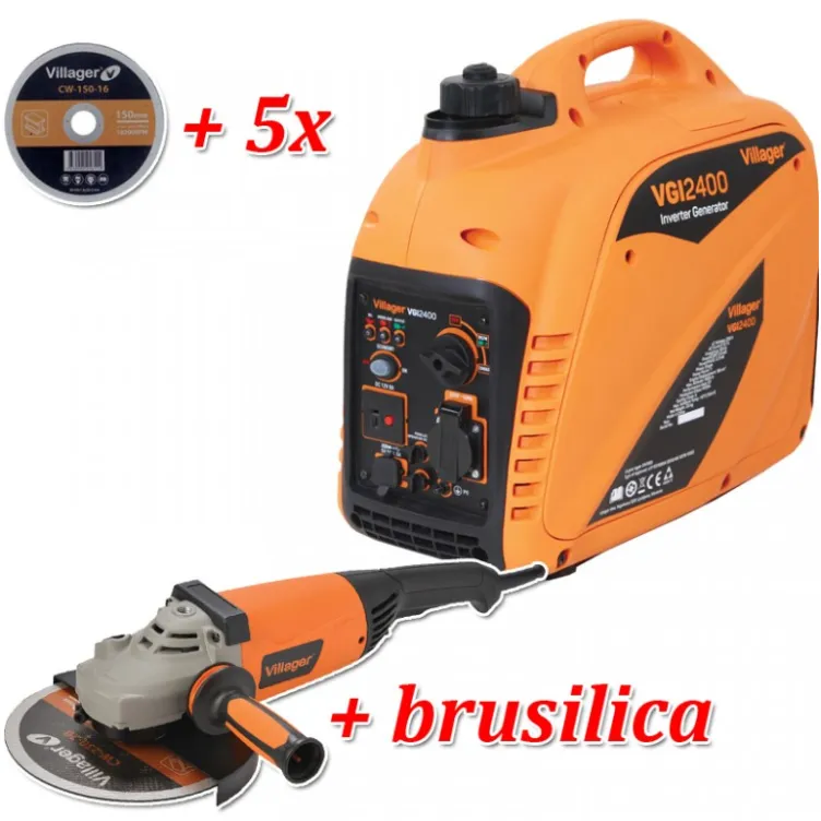 Inverterski agregat Villager VGI 2400 + Poklon