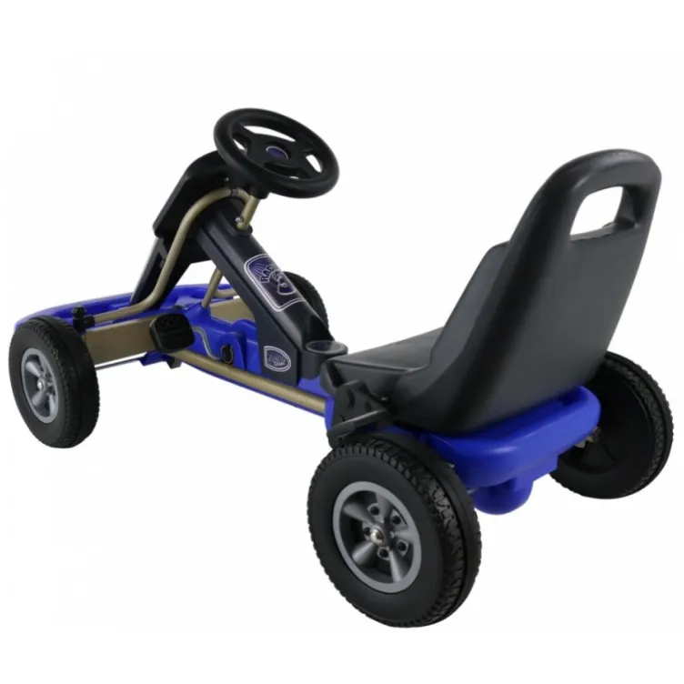 Karting na pedale Racing Team 3 Blue
