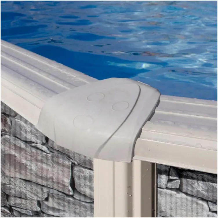 Okrugli montažni bazen Corcega Stone 350x132