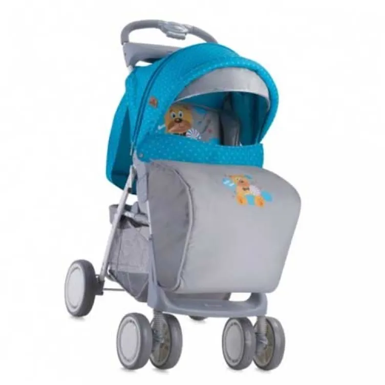 Kolica Foxy Blue & Grey Hello Bear