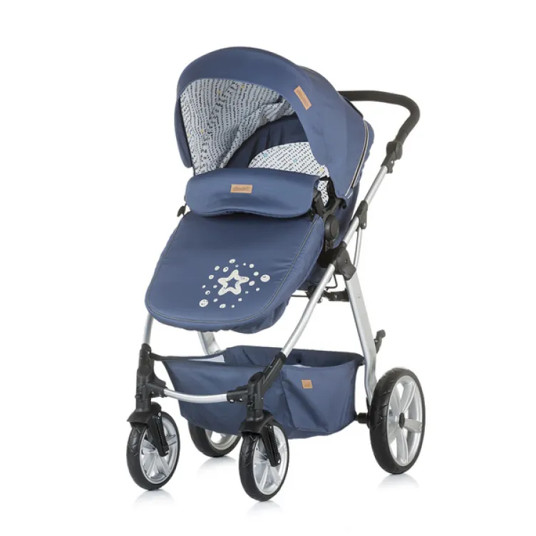 Kolica za bebe Chipolino Fama Marine Blue 0-36 m