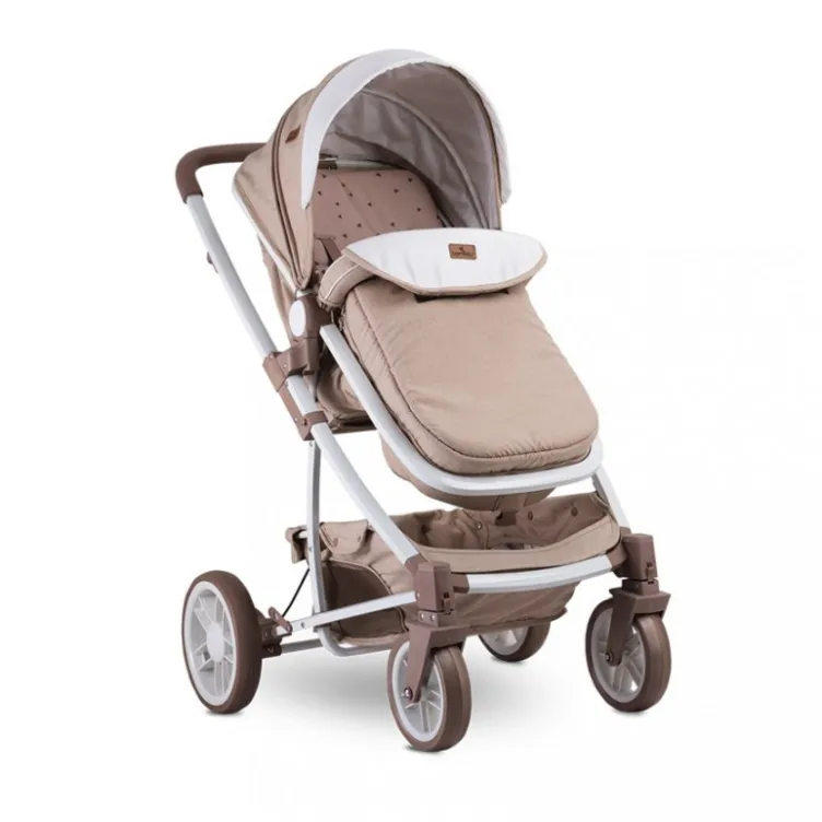 Kolica za bebe S-500 Set Bež Trouglovi