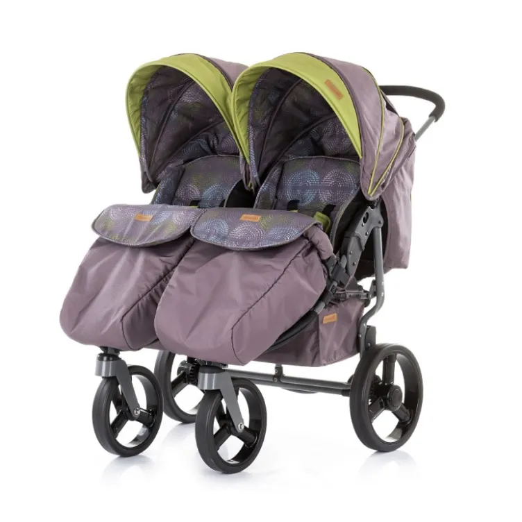 Kolica za blizance Twix 0+ Chipolino Truffle