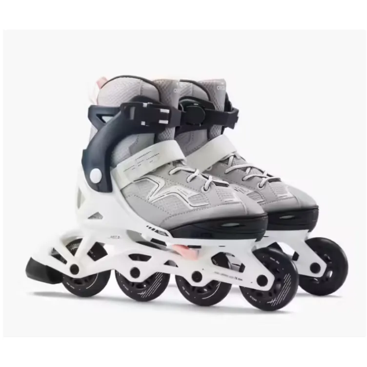 Oxelo roleri za decu fit 3 Sivi