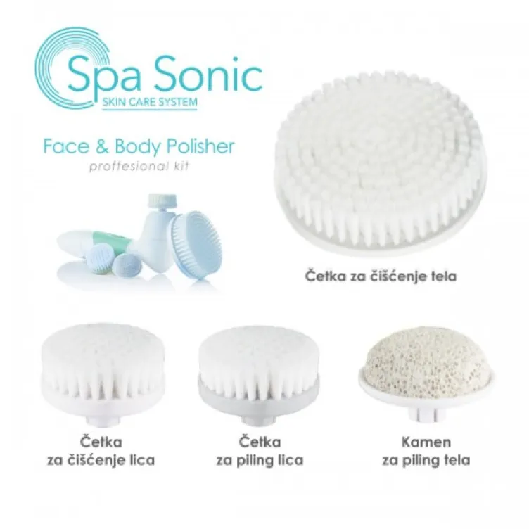 Medisana Spa Sonic 4 x Četke za čišćenje i epilaciju lica i tela