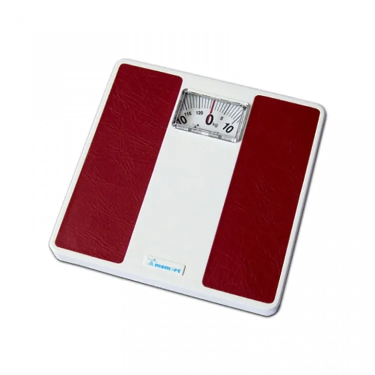 Mehanička telesna vaga crvena 