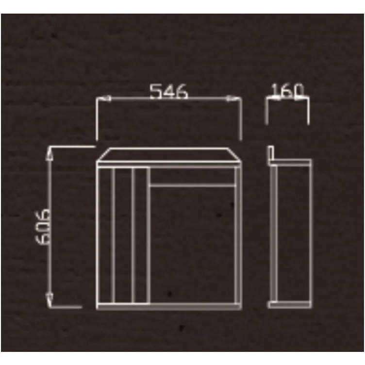 Orman Za Kupatilo sa Ogledalom MG 7