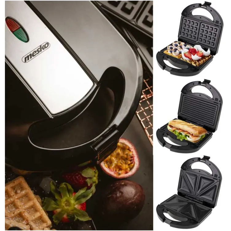 Multifunkcionalni aparat sa izmenjivim pločama za pripremu hrane Mesko MS3045