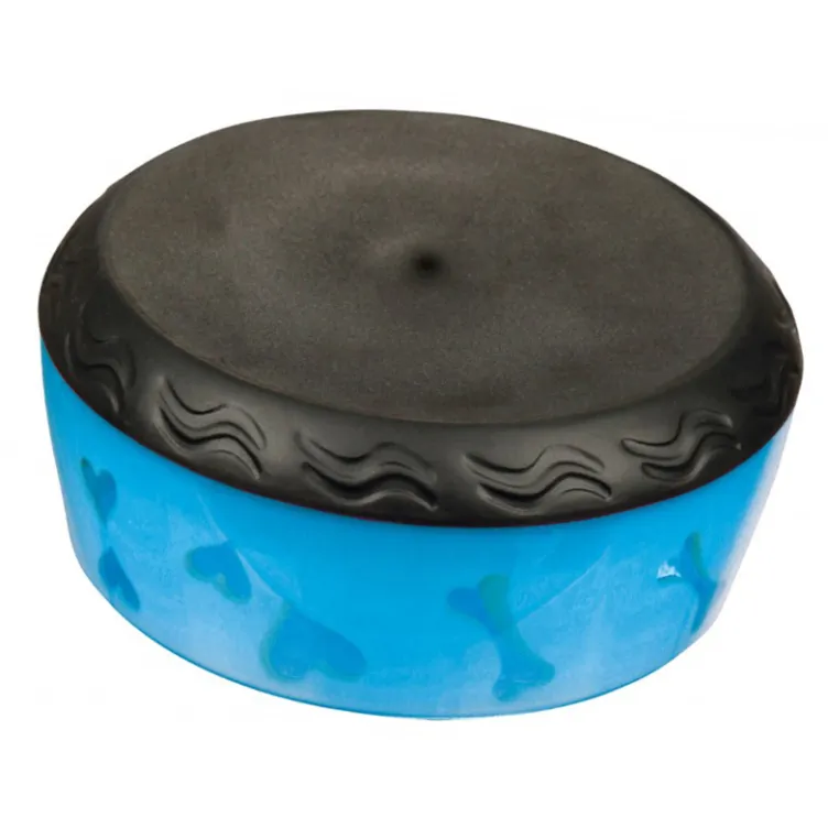Posuda za pse kosti i srca 12cm plava